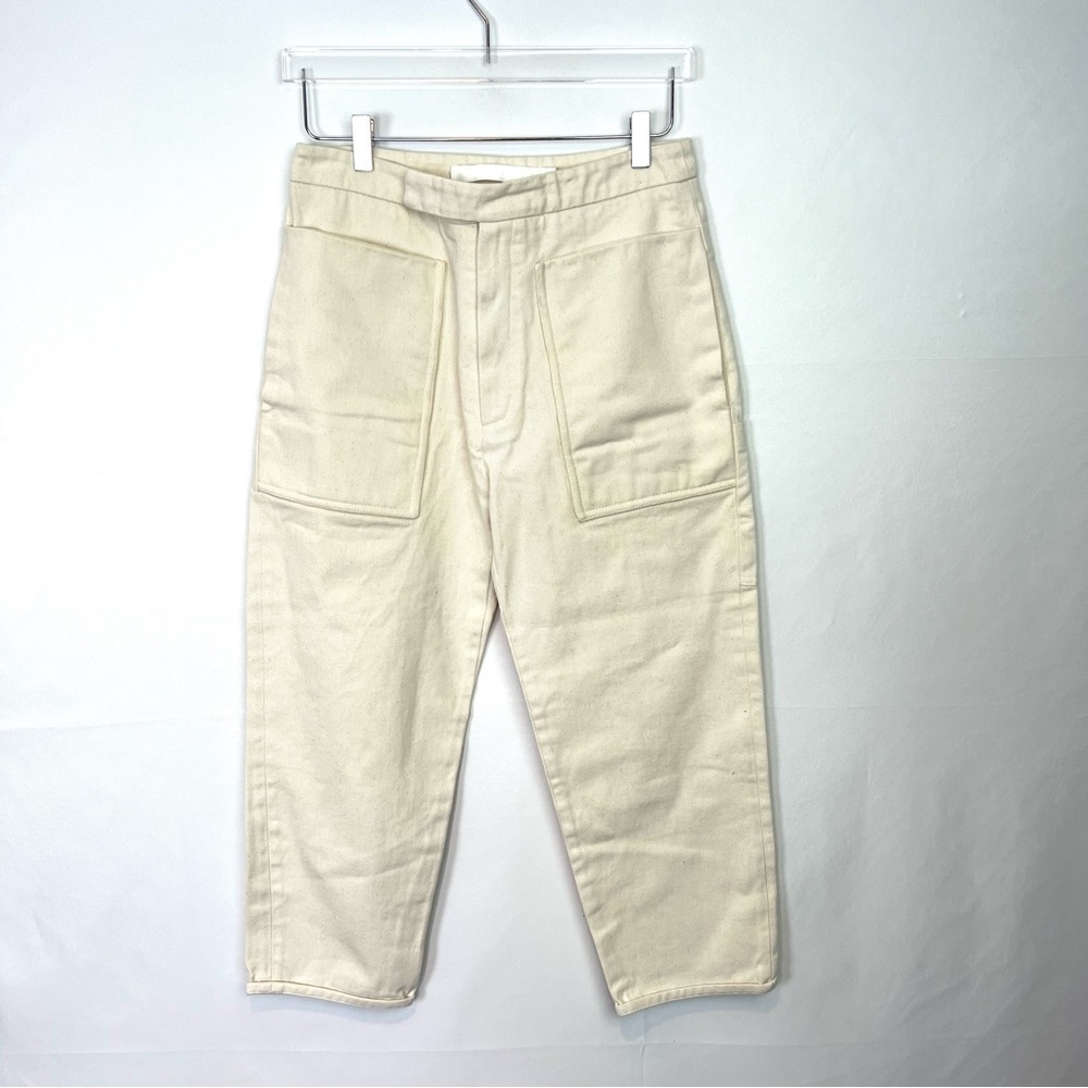 Phoebe English cream side pockets Jean M